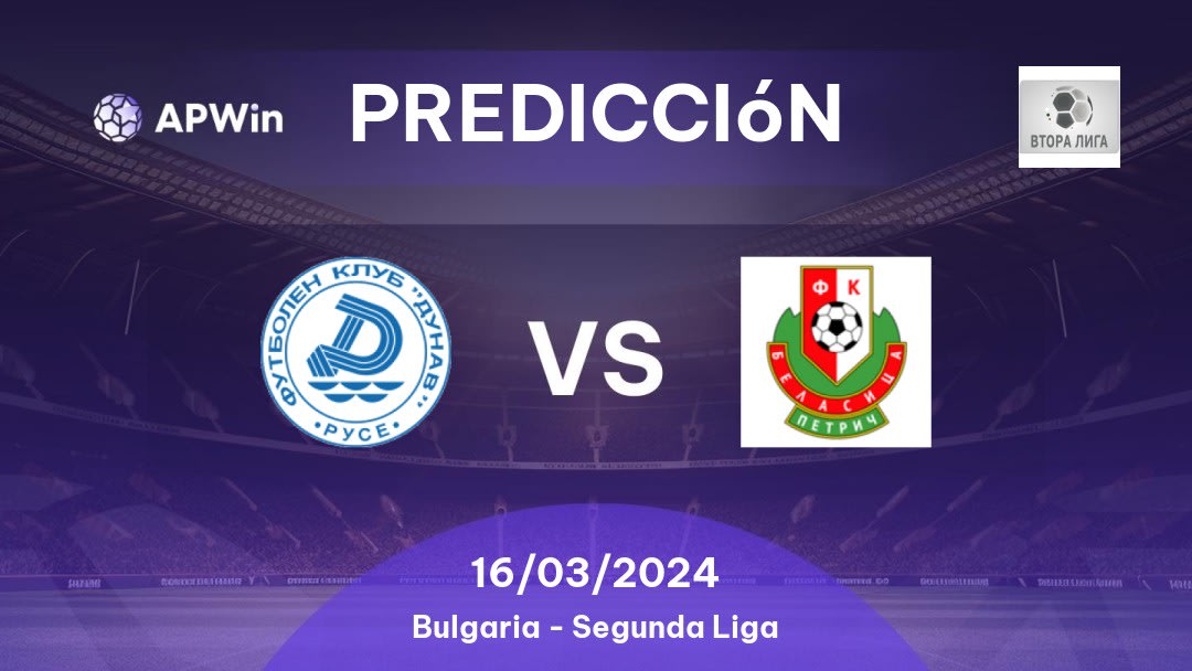 Predicciones para Dunav 2010 vs Belasitsa: 15/10/2022 - Bulgaria Second League