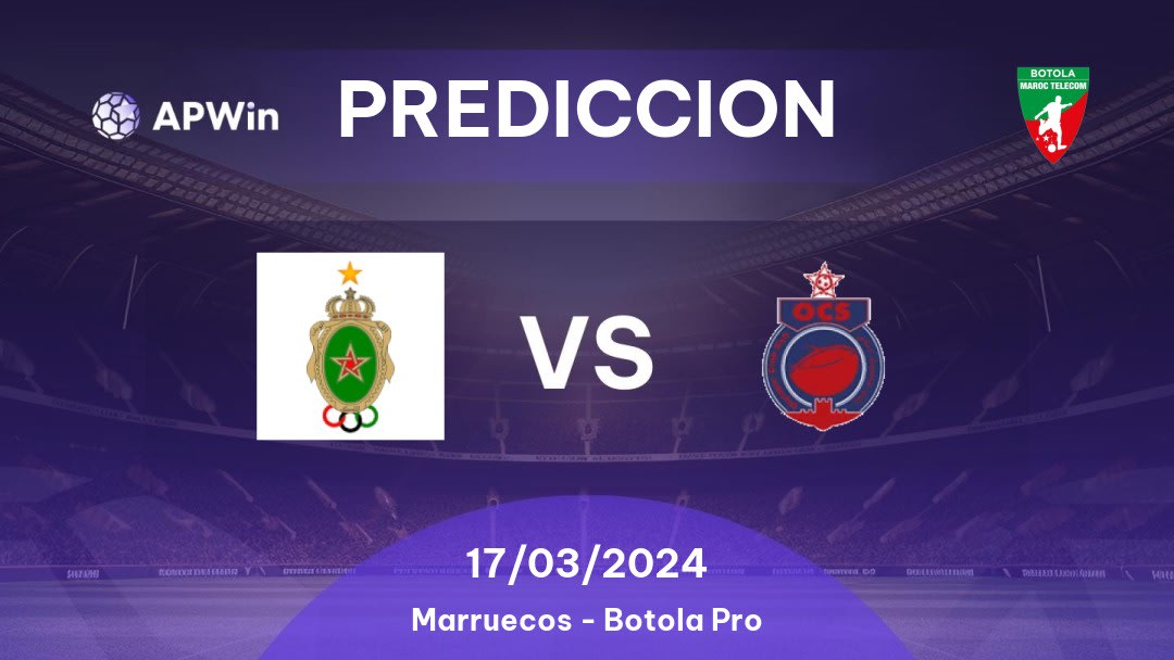 Predicciones FAR Rabat vs Olympic Safi: 16/03/2024 - Marruecos Botola Pro