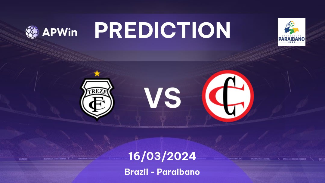 Treze vs Campinense Betting Tips: 16/03/2024 - Matchday 9 - Brazil Paraibano