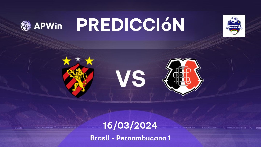 Predicciones Sport Recife vs Santa Cruz: 16/03/2024 - Brasil Pernambucano 1