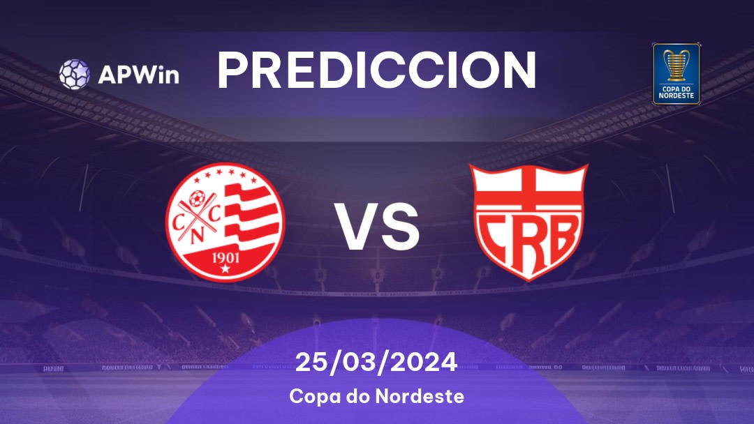 Predicciones Náutico vs CRB: 04/02/2023 - Brasil Copa do Nordeste