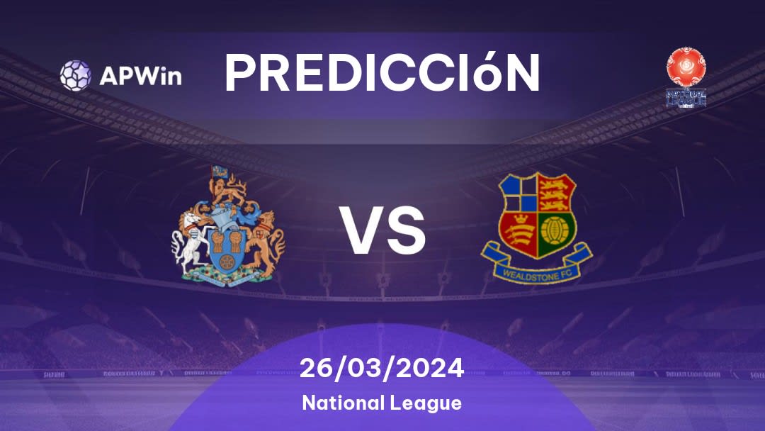 Pronóstico para Altrincham vs Wealdstone: 01/11/2022 - Inglaterra National League