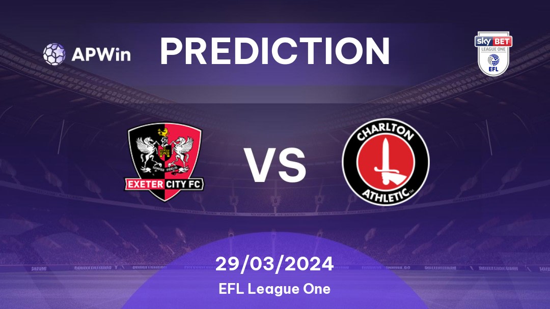 Exeter City vs Charlton Athletic Betting Tips: 04/02/2023 - Matchday 30 - England EFL League One