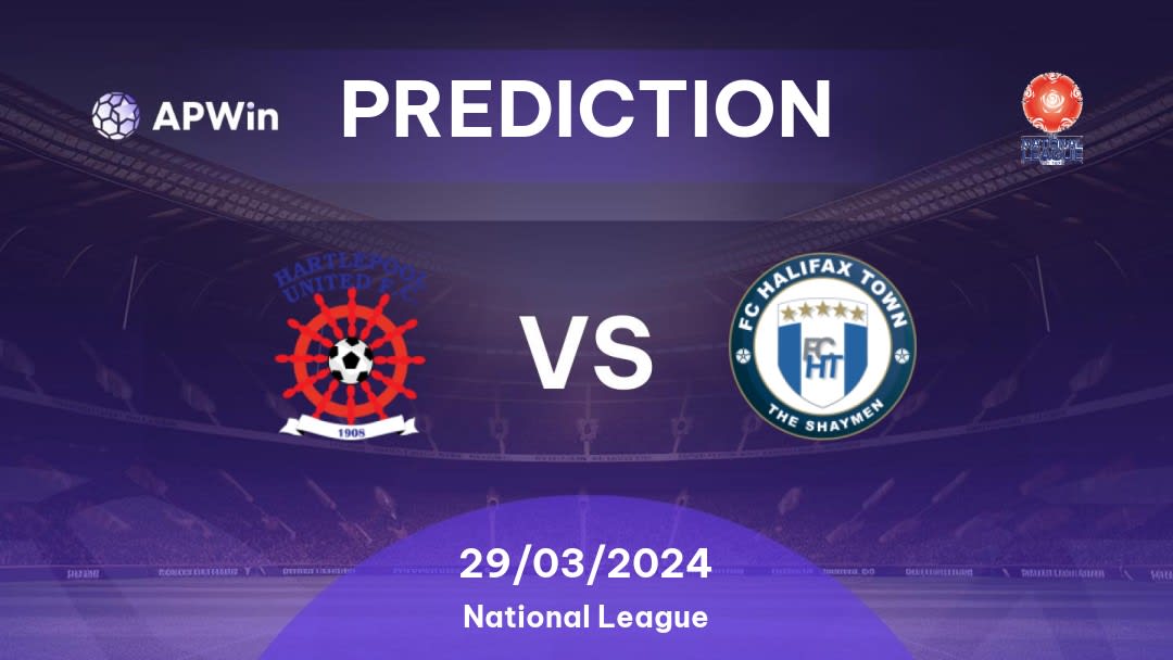 Hartlepool United vs Halifax Town Betting Tips: 29/03/2024 - Matchday 42 - England National League