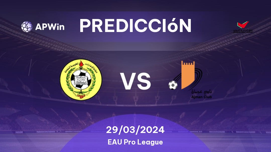 Predicciones Al Ittihad Kalba vs Ajman: 29/03/2024 - EAU Gulf League