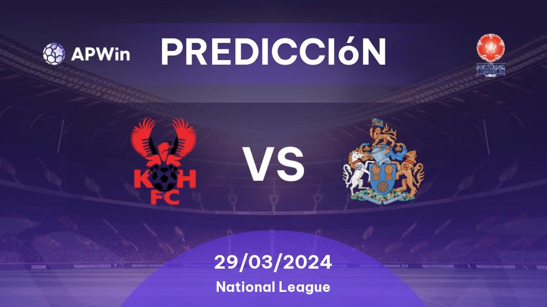 Predicciones Kidderminster Harriers vs Altrincham: 29/03/2024 - Inglaterra National League