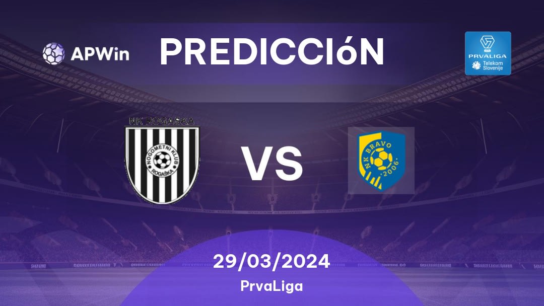 Predicciones Rogaška vs Bravo: 29/03/2024 - Eslovenia PrvaLiga