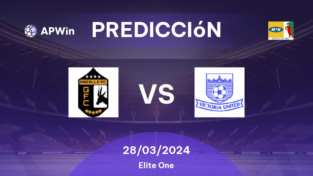 Predicciones Gazelle vs Victoria United: 28/03/2024 - Camerún Elite One