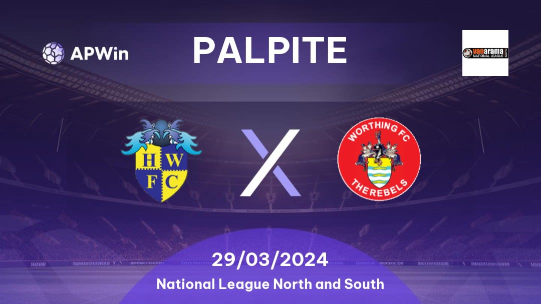 Palpite Havant & Waterlooville x Worthing: 29/03/2024 - National League North and South