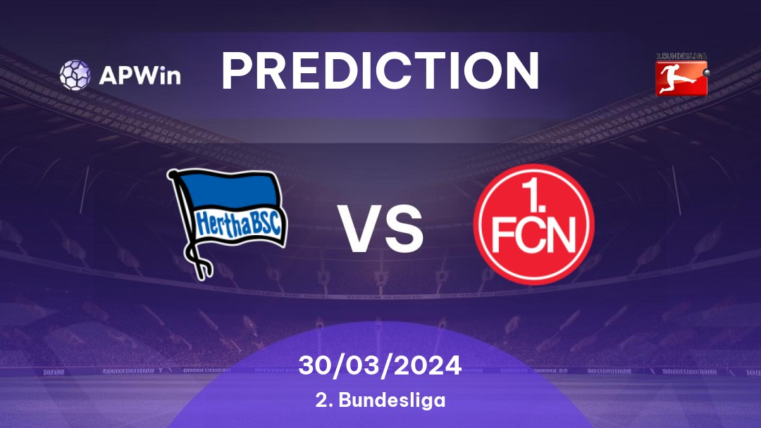 Hertha BSC vs Nürnberg Betting Tips: 30/03/2024 - Matchday 27 - Germany 2. Bundesliga