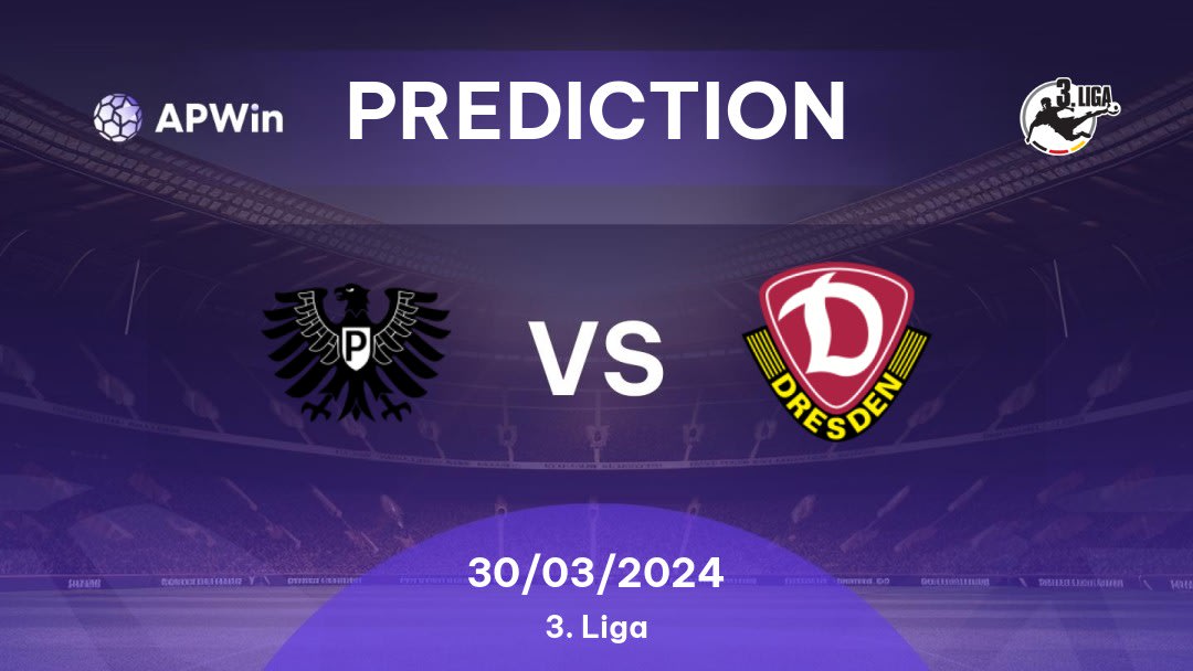 Preußen Münster vs Dynamo Dresden Betting Tips: 30/03/2024 - Matchday 31 - Germany 3. Liga