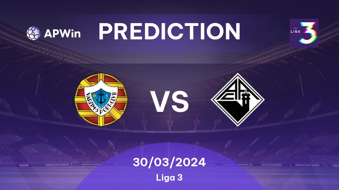 Varzim vs Associação Académica de Coimbra OAF Betting Tips: 30/03/2024 - Matchday 7 - Portugal Liga 3