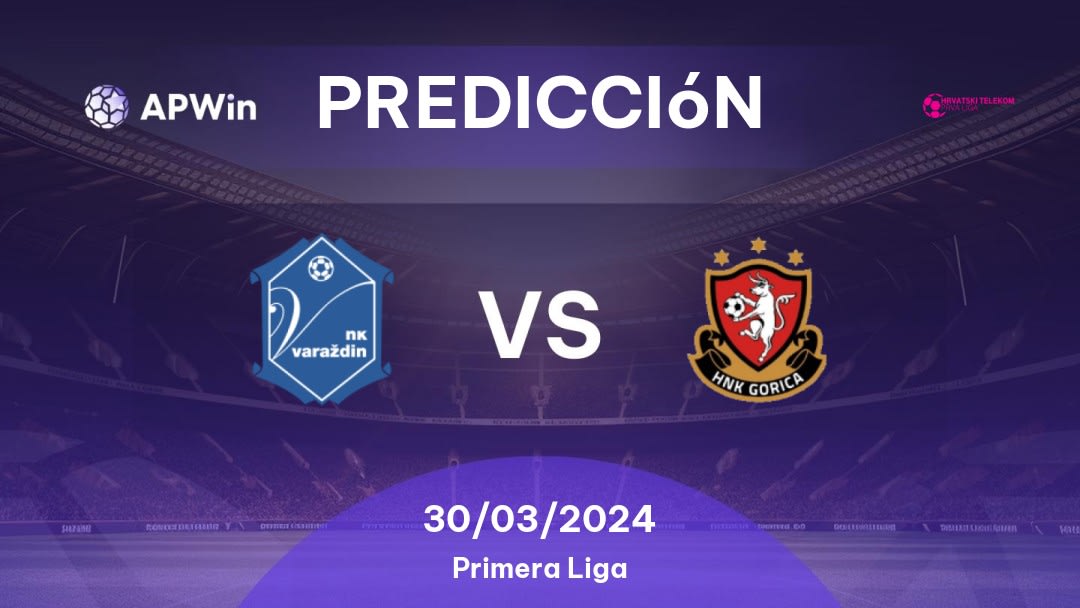 Predicciones Varaždin vs Gorica: 30/03/2024 - Croacia Liga Prva