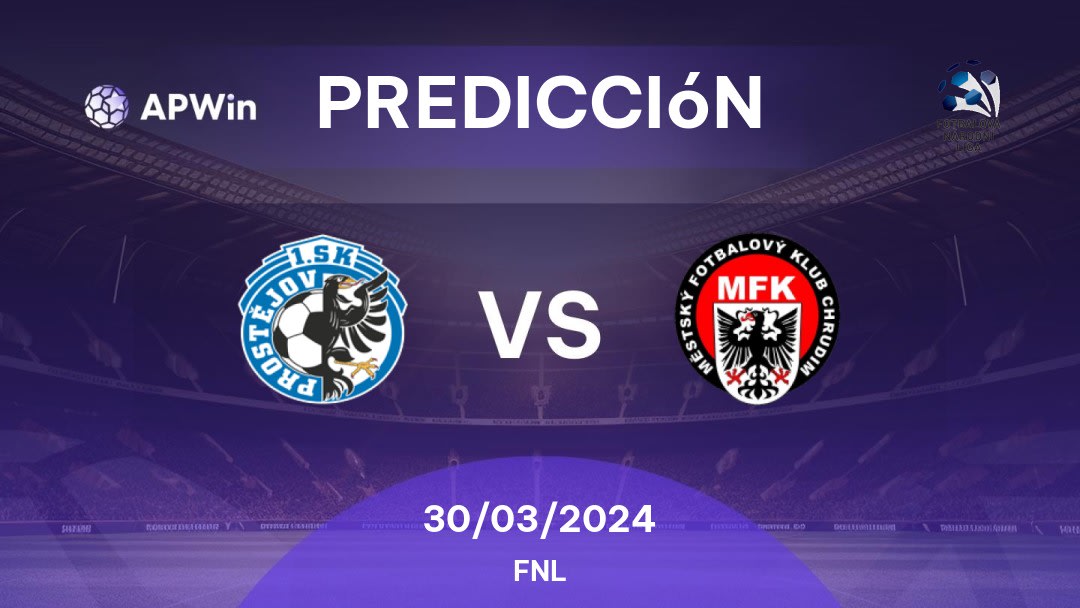 Predicciones Prostějov vs Chrudim: 30/03/2024 - República Checo FNL