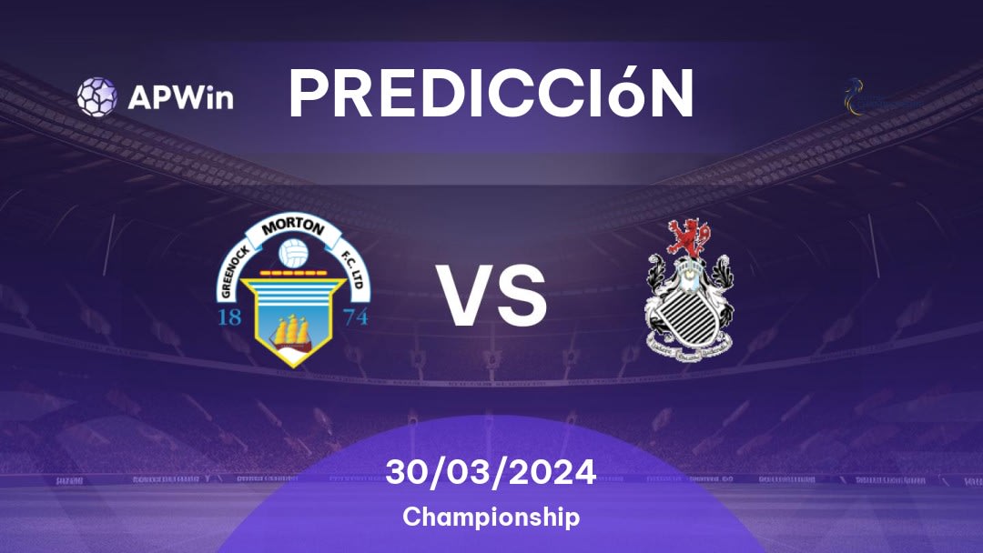 Predicciones Greenock Morton vs Queen's Park: 30/03/2024 - Escocia Championship