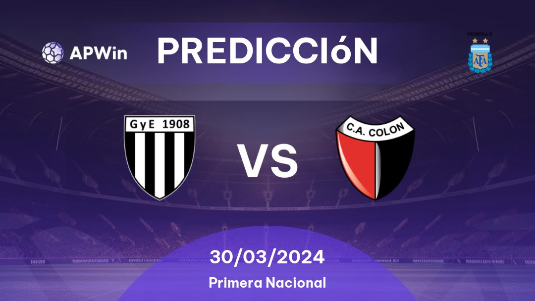 Predicciones Gimnasia Mendoza vs Colón: 30/03/2024 - Argentina Primera B Nacional