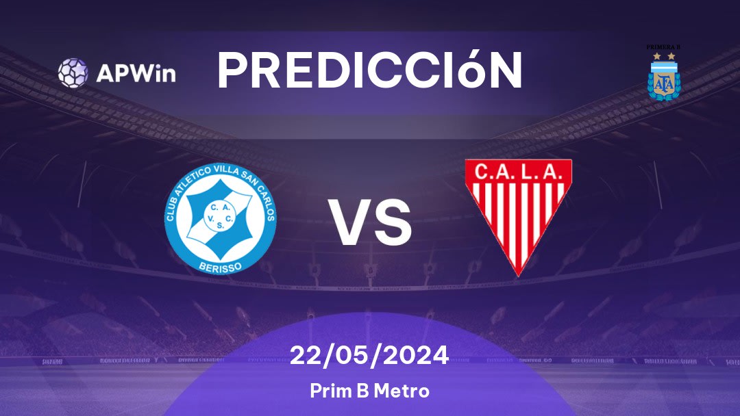 Predicciones Villa San Carlos vs Los Andes: 30/03/2024 - Argentina Prim B Metro