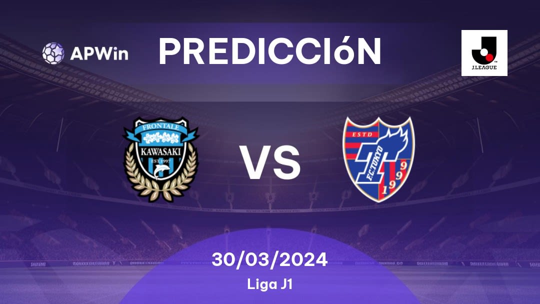 Predicciones Kawasaki Frontale vs Tokyo: 30/03/2024 - Japón Liga J1