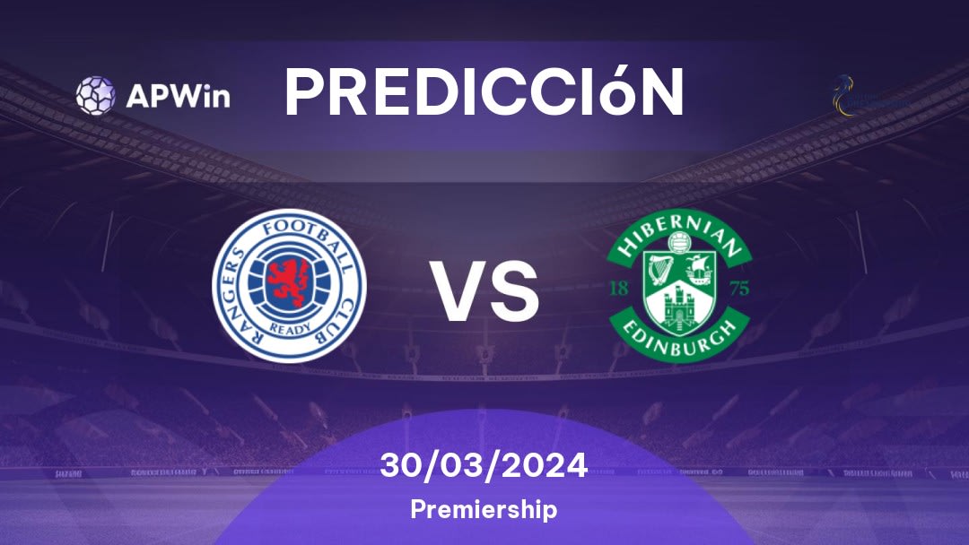 Predicciones Rangers vs Hibernian: 30/03/2024 - Escocia Premiership