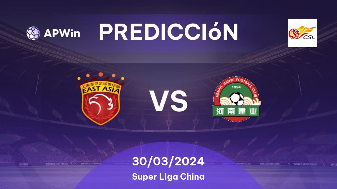 Predicciones Shanghai SIPG vs Henan Jianye: 30/03/2024 - China Super Liga China