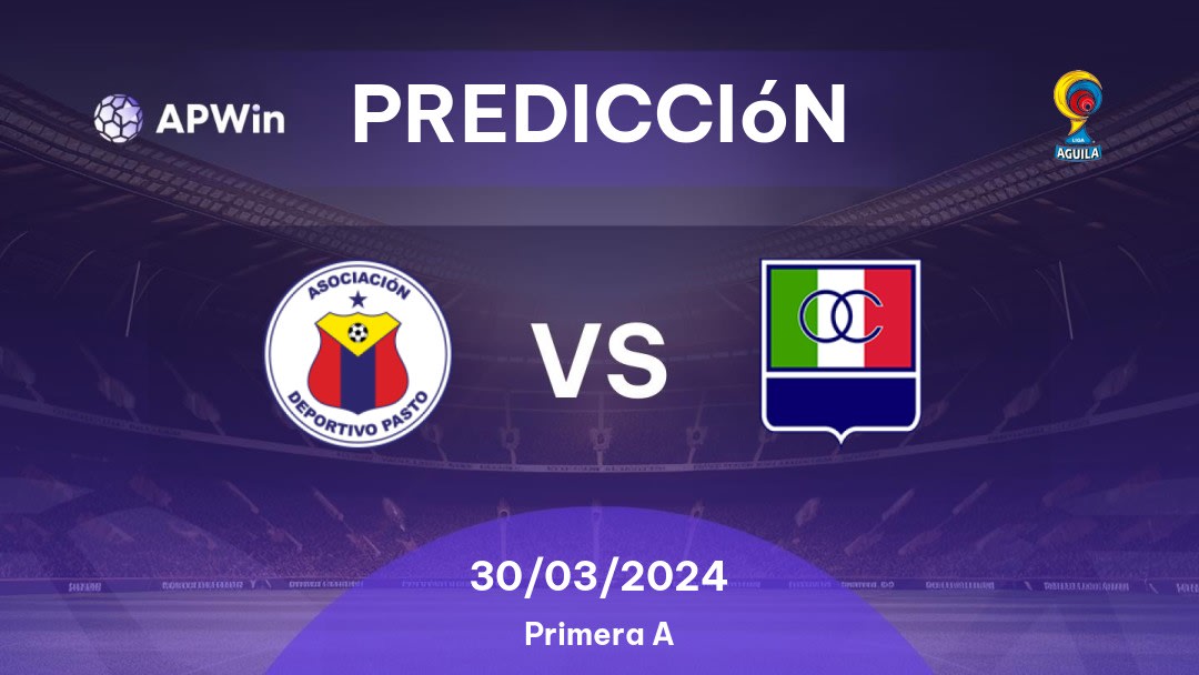 Predicciones Deportivo Pasto vs Once Caldas: 30/03/2024 - Colombia Categoría Primera A