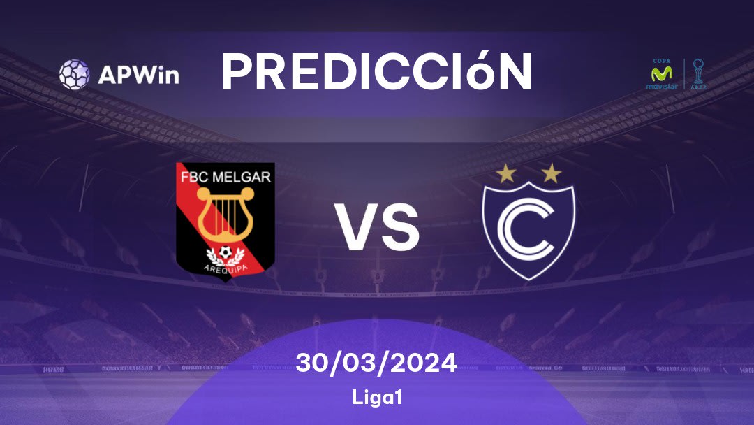 Predicciones Melgar vs Cienciano: 30/03/2024 - Perú Primera División