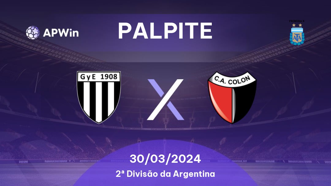 Palpite Gimnasia Mendoza x Colón: 30/03/2024 - 2ª Divisão da Argentina