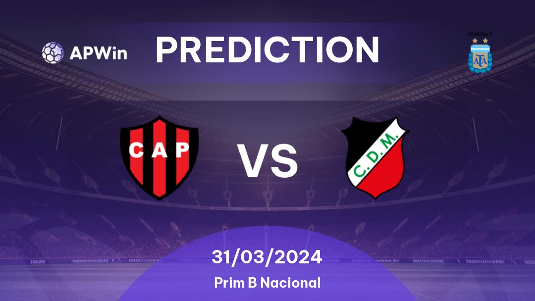 Patronato vs Deportivo Maipú Betting Tips: 31/03/2024 - Matchday 9 - Argentina Prim B Nacional