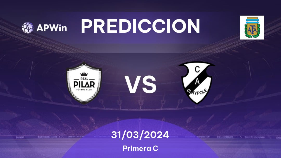 Predicciones Real Pilar vs Claypole: 31/03/2024 - Argentina Primera C