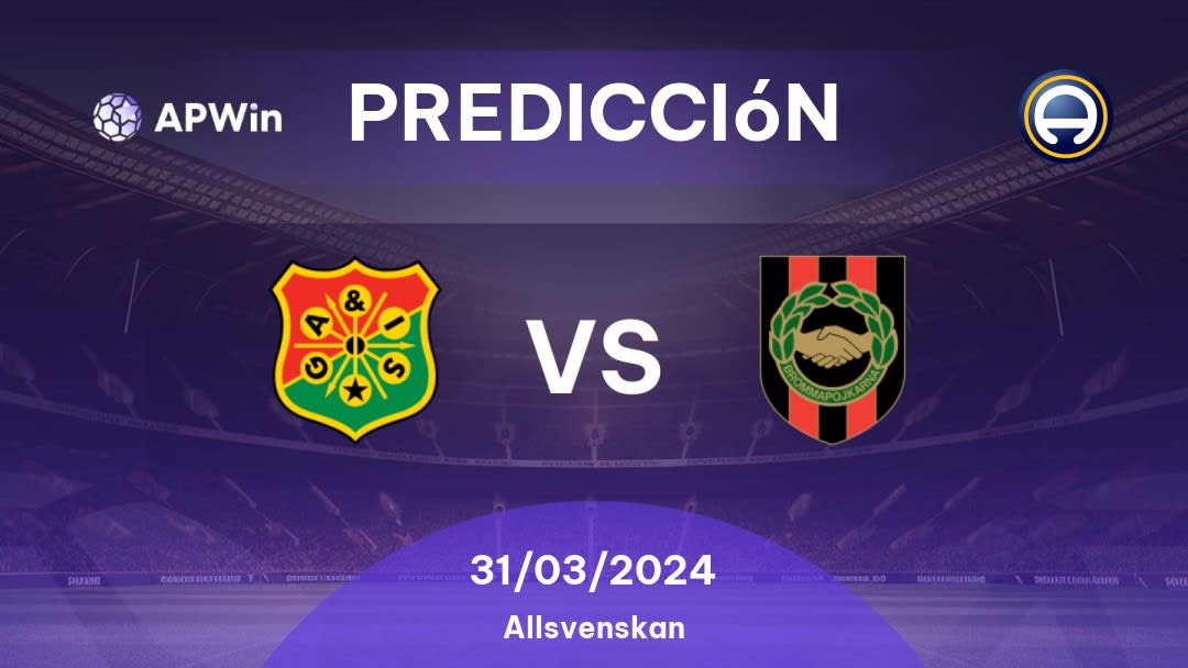 Predicciones GAIS vs Brommapojkarna: 31/03/2024 - Suecia Allsvenskan