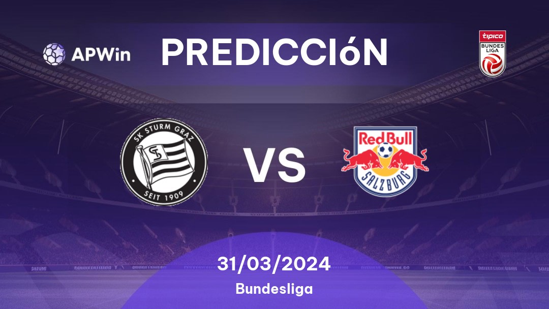 Predicciones Sturm Graz vs Salzburg: 31/03/2024 - Áustria Bundesliga