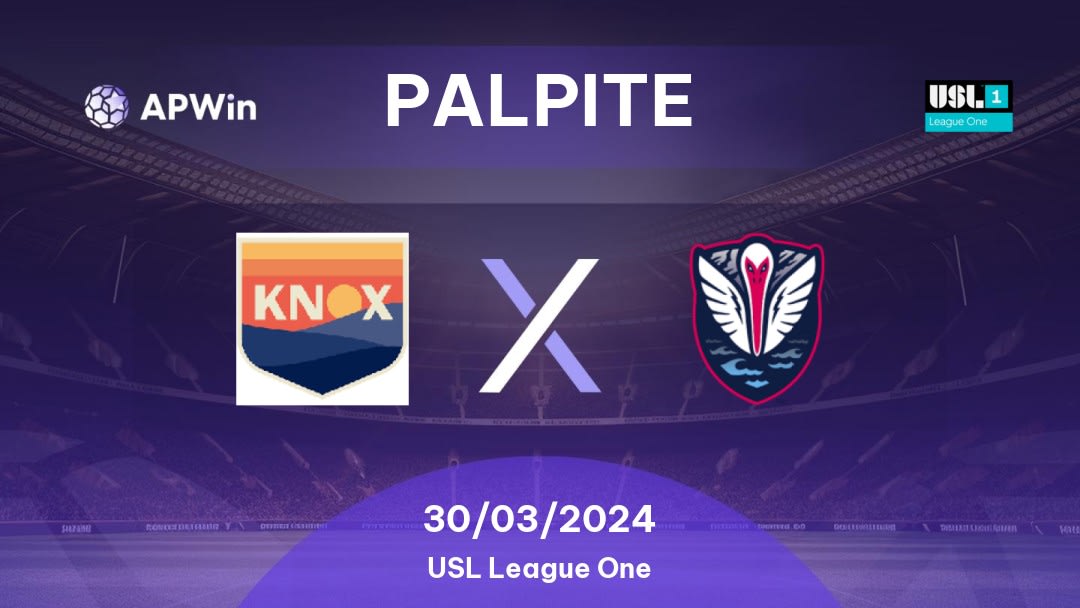 Palpite One Knoxville x South Georgia Tormenta FC: 21/04/2023 - USL League One