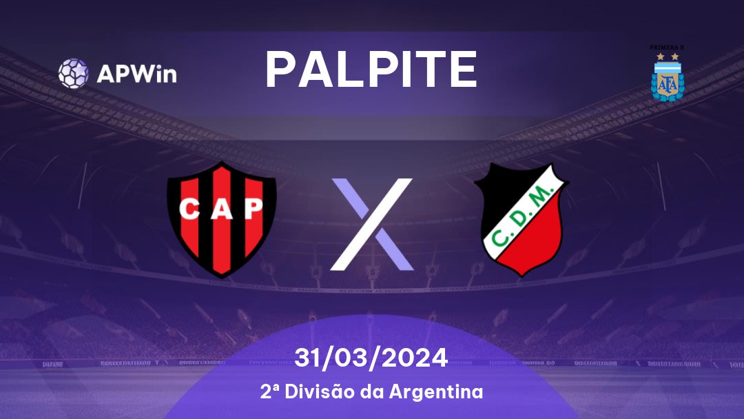 Palpite Patronato x Deportivo Maipú: 31/03/2024 - 2ª Divisão da Argentina