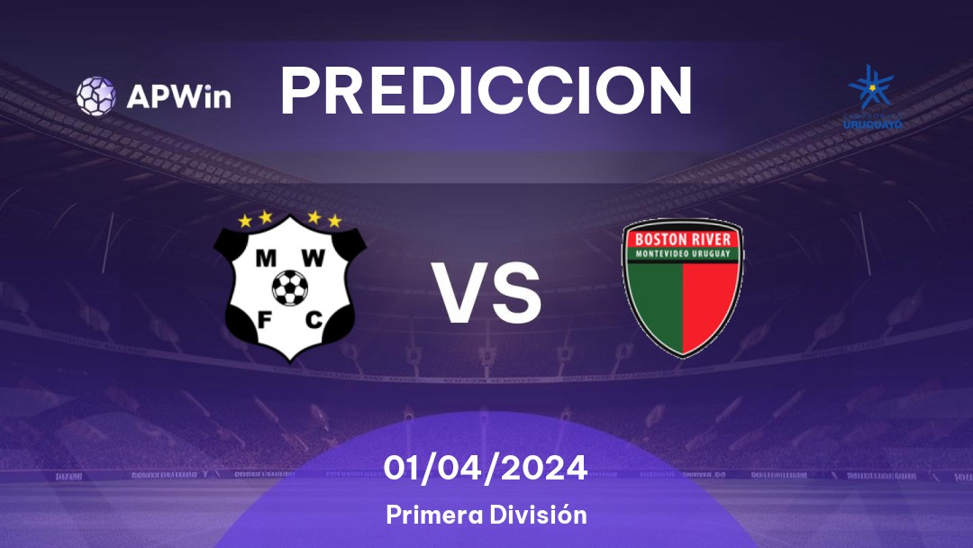 Predicciones Wanderers vs Boston River: 31/03/2024 - Uruguay Primera División