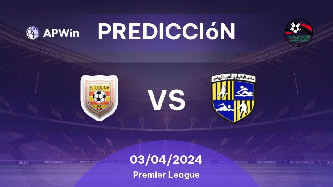 Predicciones El Gounah vs Al Mokawloon: 03/04/2024 - Egipto Premier League