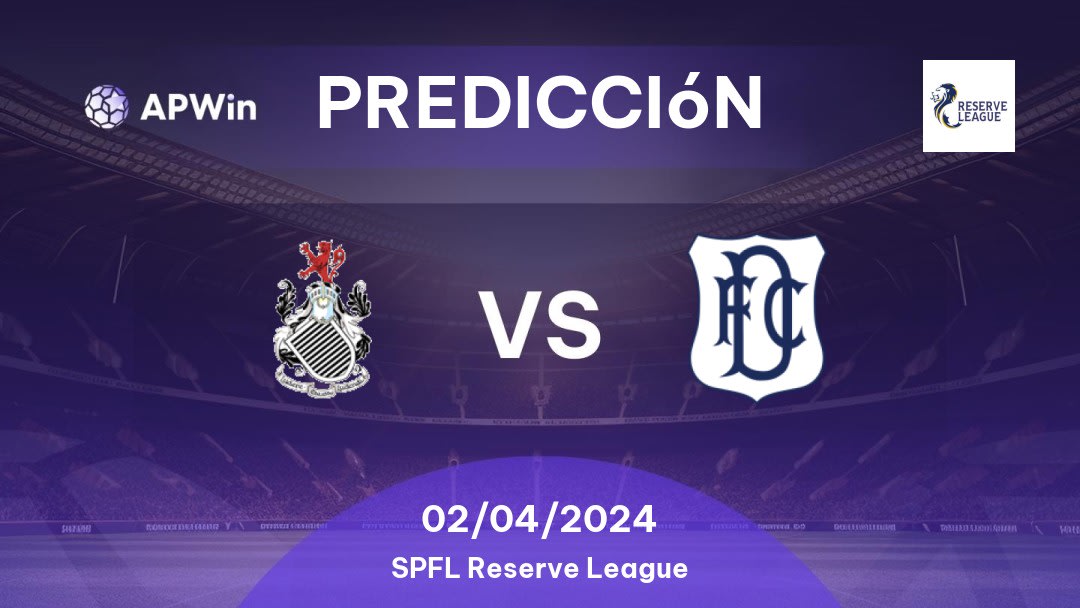 Predicciones Queen's Park Res. vs Dundee Res.: 02/04/2024 - Escocia SPFL Reserve League