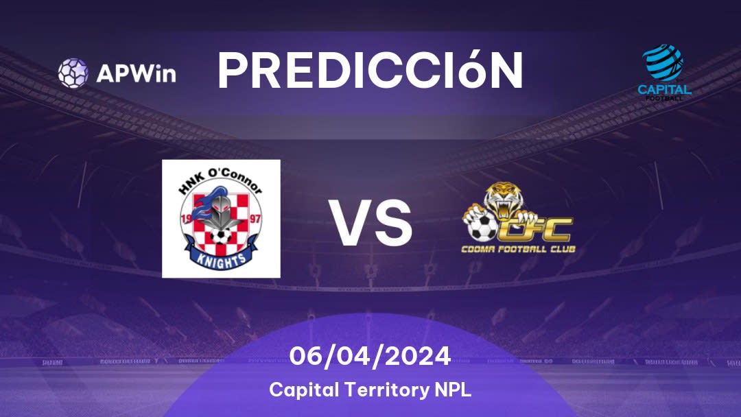 Predicciones O'Connor Knights vs Cooma Tigers: 06/04/2024 - Australia Capital Territory NPL