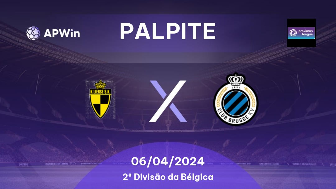 Palpite Lierse Kempenzonen x Club Brugge II: 01/04/2023 - 2ª Divisão da Bélgica
