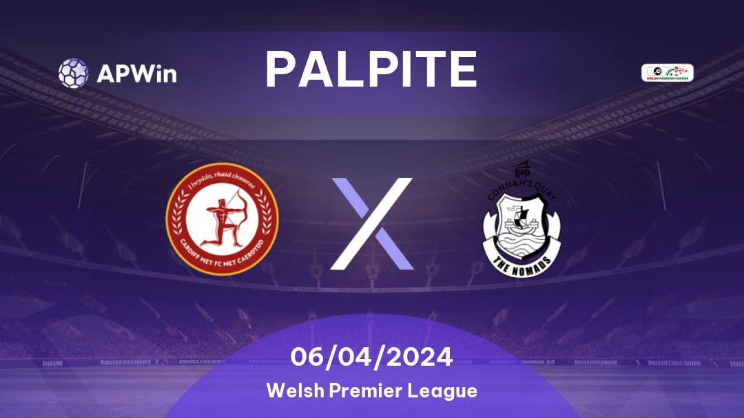 Palpite Cardiff MU x Connah's Quay: 08/04/2023 - Welsh Premier League