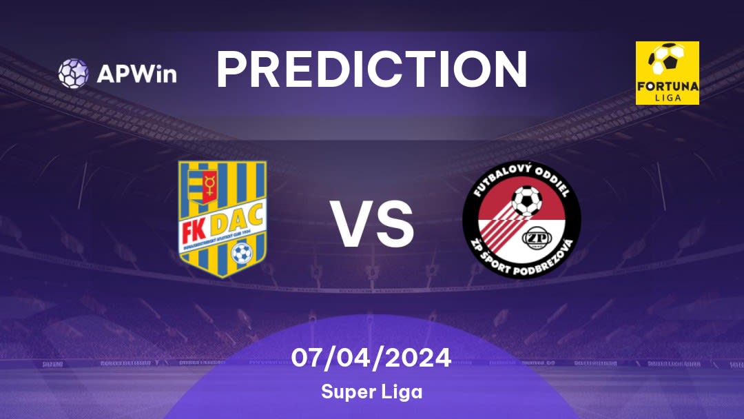 DAC vs Podbrezová Betting Tips: 23/10/2022 - Matchday 15 - Slovakia Super Liga