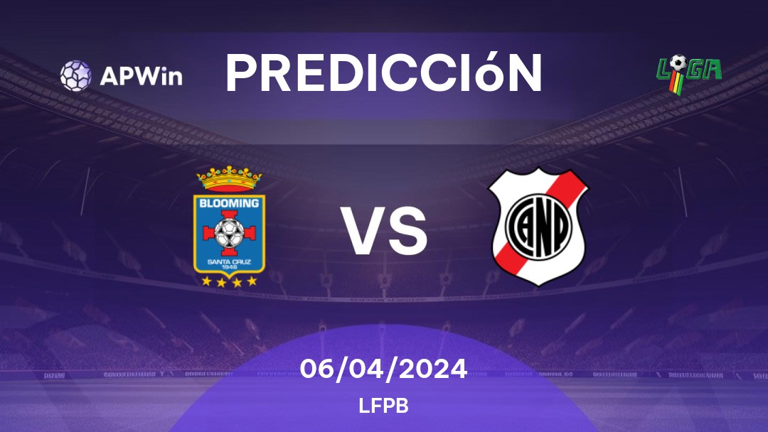 Predicciones Blooming vs Nacional Potosí: 06/04/2024 - Bolivia LFPB