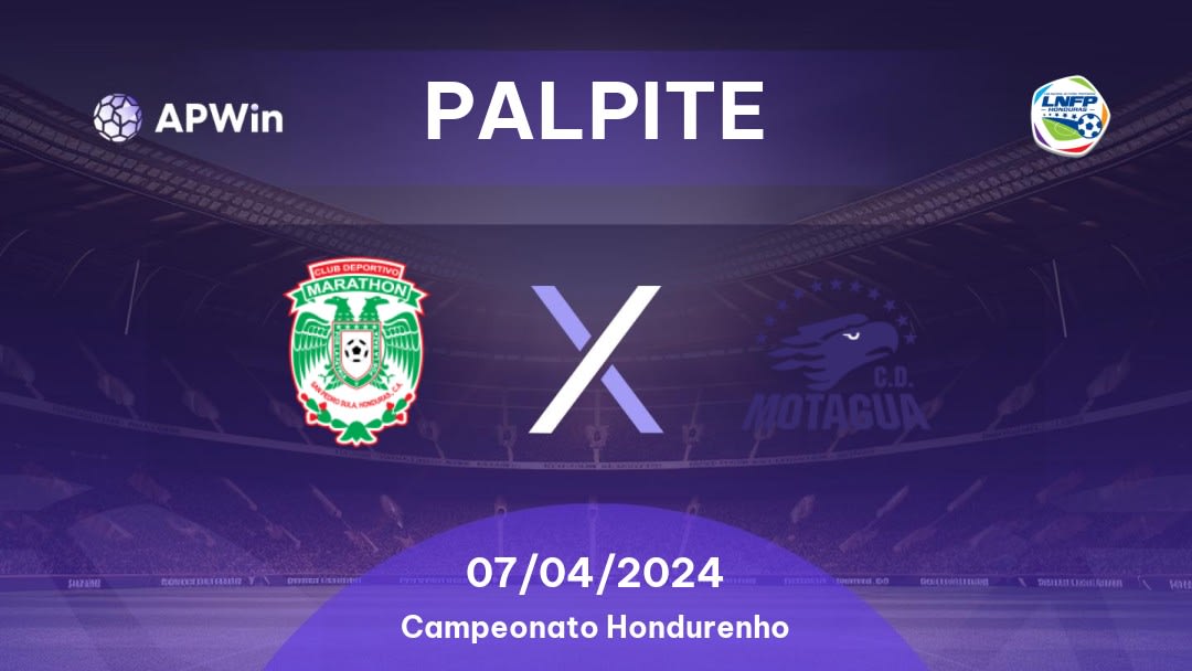 Palpite Marathón x Motagua: 16/10/2022 - Honduras Liga Nacional de Fútbol Profesional de Honduras