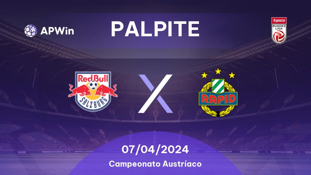Palpite Salzburg x Rapid Wien: 07/05/2023 - Campeonato Austríaco