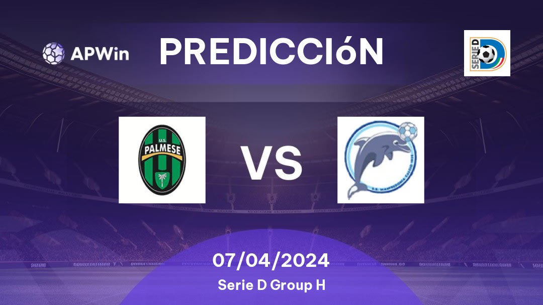 Predicciones USD Palmese vs Manfredonia: 07/04/2024 - Italia Serie D Group H