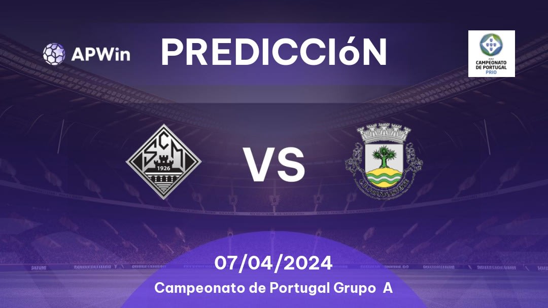 Predicciones Mirandela vs Portosantense: 07/04/2024 - Portugal Campeonato de Portugal Group A