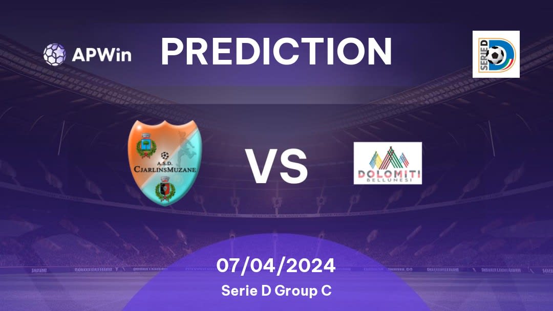 Cjarlins Muzane vs Dolomiti Bellunesi Betting Tips: 27/11/2022 - Matchday 13 - Italy Serie D Group C