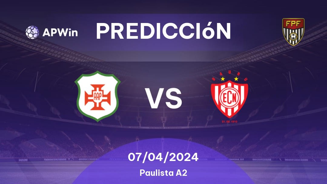 Predicciones Portuguesa Santista vs Noroeste: 01/03/2023 - Brasil Paulista A2