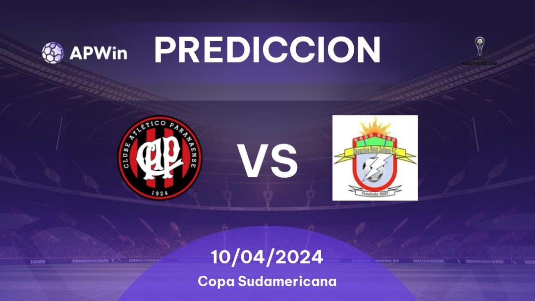 Predicciones Athletico PR vs Rayo Zuliano: 09/04/2024 - Sudamerica Copa Sudamericana