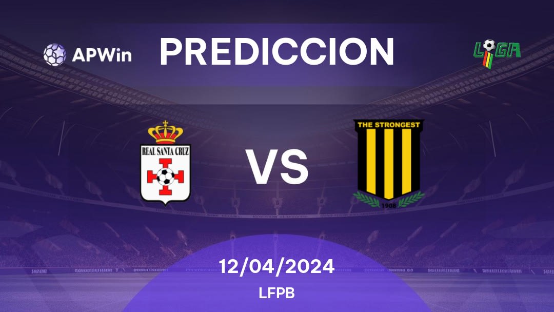 Predicciones Santa Cruz vs The Strongest: 12/04/2024 - Bolivia LFPB