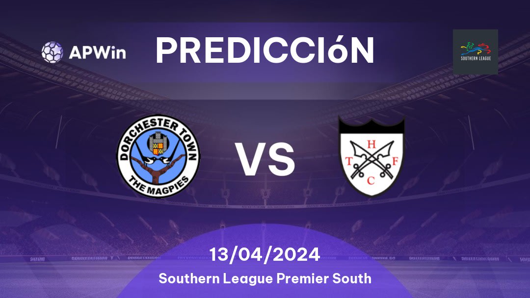 Predicciones Dorchester Town vs Hanwell Town: 11/02/2023 - Inglaterra Southern League Premier South